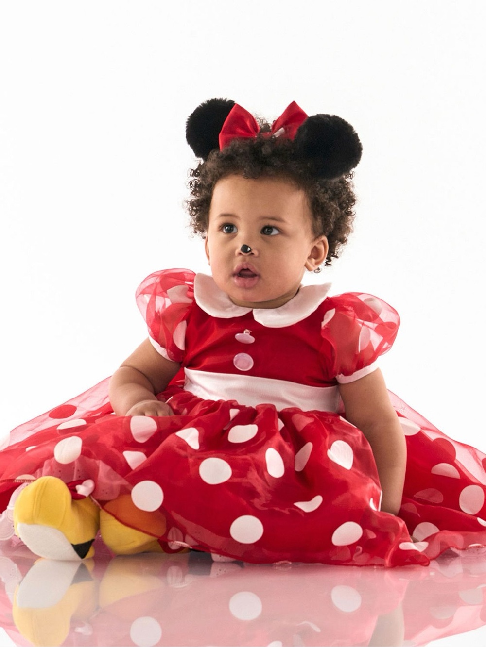 Pottery barn kids and Disney Minnie Mouse-Baby Costume size 0-6 months